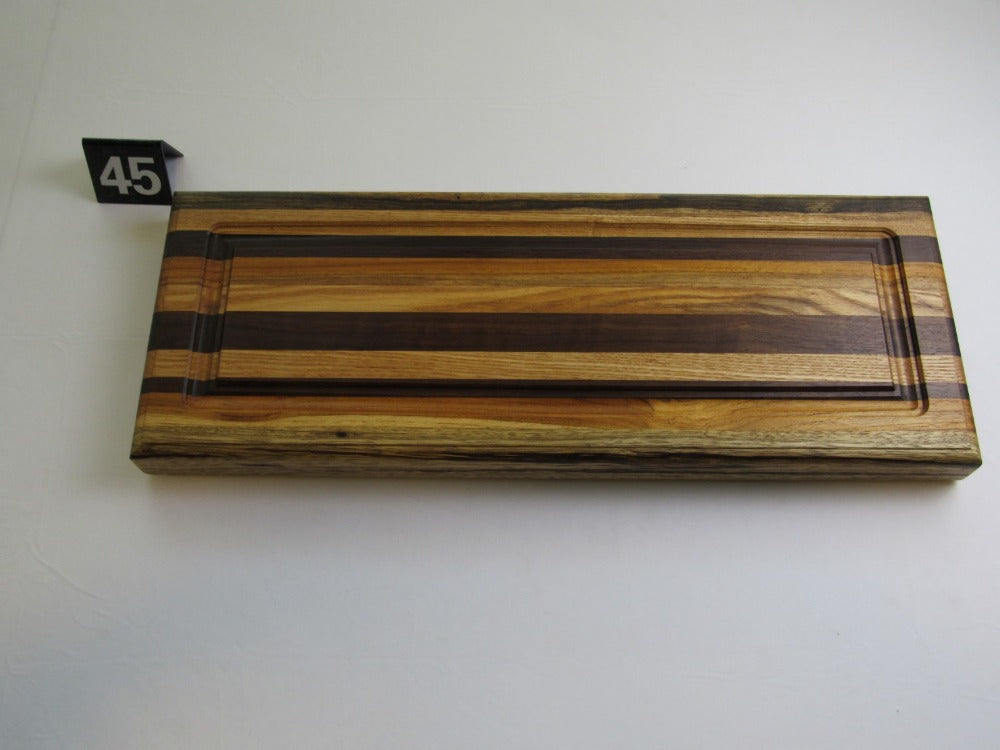 Black Limba, Rosewood and Ash 23x8.5-1.5in