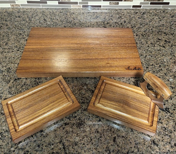 Damascus Steel Cutting Boards